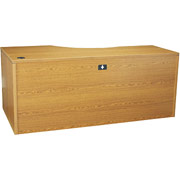 HON 10500 Series Left Corner Unit,    Medium Oak