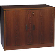 HON 10500 Series Storage Cabinet, Mahogany