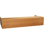 HON 10500 Series Transaction Counter for 72" Desk, Medium Oak