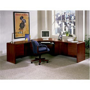 HON 10600 Series, Right Return, Medium Oak