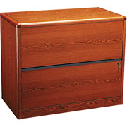 HON 10700 Series 2-Drawer Lateral File, Henna Cherry