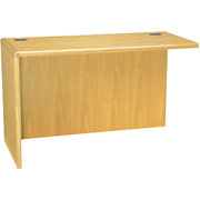 HON 10700 Series, 48" Left Return Shell, Medium Oak