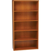 HON 10700 Series, 5-Shelf Bookcase, Henna Cherry