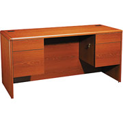HON 10700 Series 60" Credenza with Kneespace, Henna Cherry