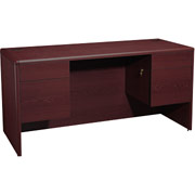 HON 10700 Series 60" Credenza with Kneespace, Mahogany