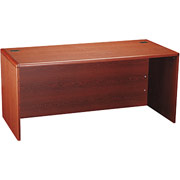 HON 10700 Series, 66" Desk Shell, Henna Cherry