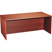 HON 10700 Series, 72" Desk Shell, Henna Cherry