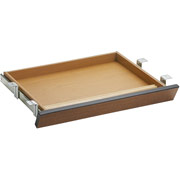 HON 10700 Series Center Drawer for Single Pedestal Desk, Medium Oak