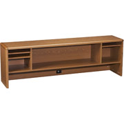HON 10700 Series Stack-on Organizer for 72" Credenza, Medium Oak