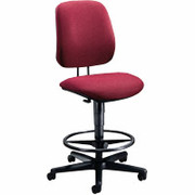 HON 7700 Series Armless Blue Swivel Task Stool