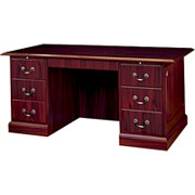 HON 94000 Series, Kneespace Credenza, Mahogany