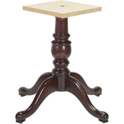 HON 94000 Series Round Table Base Only, Mahogany