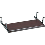 HON 94000 Series Slide-Away Keyboard Platform, Mahogany