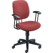 HON Comfortask Task/Swivel Chair, Burgundy