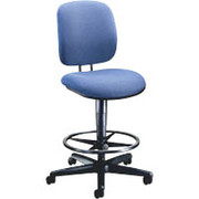 HON Comfortask Task/Swivel Stool, Blue (Arms Optional)