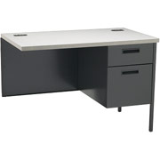 HON Metro Classic Right Return, Charcoal/Gray