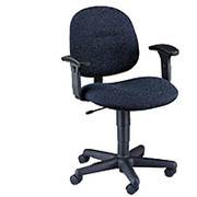 HON Mid Back Swivel/Tilt Task Chair, Navy Blue