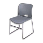 HON Olson Stacker Chair, Charcoal