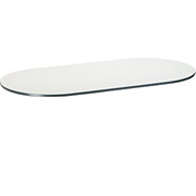 HON Racetrack Conference Table, 48 x 96, Light Gray Top