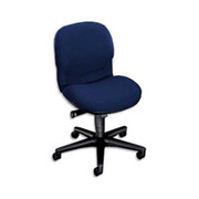 HON Sensible Seating Mid-Back Pneumatic Dual-Action Posture Swivel Chair, Blue