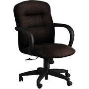 HONAllure Executive Seating, Mid Back Chair, Black