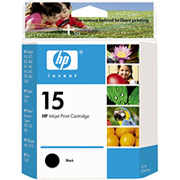 HP 15 (C6615DN) Black Ink Cartridge