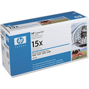 HP 15X (C7115X) Toner Cartridge, High Yield