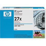 HP 27X (C4127X) Toner Cartridge, High Yield