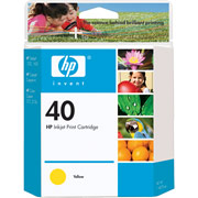 HP 40 (51640Y) Yellow Ink Cartridge