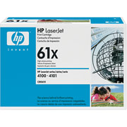 HP 61X (C8061X) Toner Cartridge, High Yield