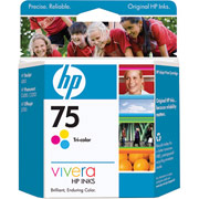 HP 75 (CB337WN) Tricolor Ink Cartridge