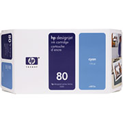 HP 80 (C4846A) Cyan Designjet Ink Cartridge