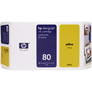 HP 80 (C4848A) Yellow Designjet Ink Cartridge