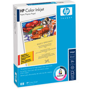 HP Color Inkjet Paper, 8 1/2" x 11", Ream