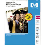 HP Premium Plus Photo Paper, 8 1/2" x 11", Soft Gloss, 25/Pack