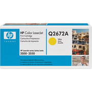 HP Q2672A Yellow Toner Cartridge