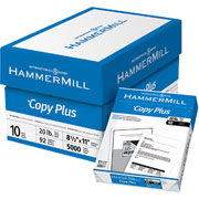 HammerMill CopyPlus Copy Paper, 8 1/2" x 11", Case