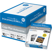 HammerMill CopyPlus Multipurpose Paper, 8 1/2" x 11", Case