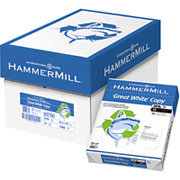 HammerMill Great White Copy Paper, 8 1/2" x 11", Case