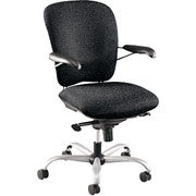 Hon 4300 Active Ergonomic Series Perpetual Chairs - Black with Titanium Base