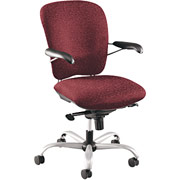 Hon 4300 Active Ergonomic Series Perpetual Chairs - Burgundy with Titanium Base