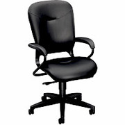 Hon 4700 Series Mobius Ergonomic High-Back Swivel Manager's Chair, Burgundy Acrylic/Polyester