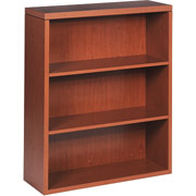 Hon Valido 3-Shelf Bookcase, Bourbon Cherry