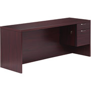 Hon Valido Right Single Pedestal Credenza, Mahogany