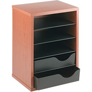 Hon Valido Vertical Paper Manager, Bourbon Cherry