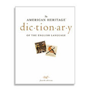 Houghton Mifflin American Heritage Dictionary - 4th Edition