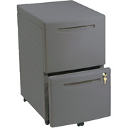 Iceberg Aspira Monochromatic Front Mobile Underdesk Pedestal Files, Two File Drawers