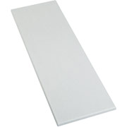Iceberg OfficeWorks 23-1/2" x 72" Rectangular Table Top, Granite