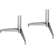 Iceberg OfficeWorks 28" Rectangular Table Base, Chrome