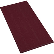 Iceberg OfficeWorks 30" x 60" Rectangular Table Top, Mahogany